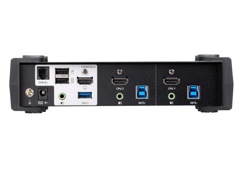 KVMP превключвател ATEN CS1822, 2-портов, 4K, USB 3.0, HDMI Audio - Image 3