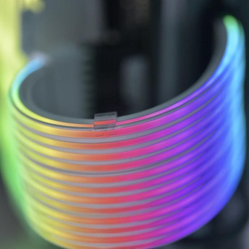 Удължителни RGB кабели Lian-Li Strimer Plus V2, 24-PIN, RGB, PCIe - Image 10