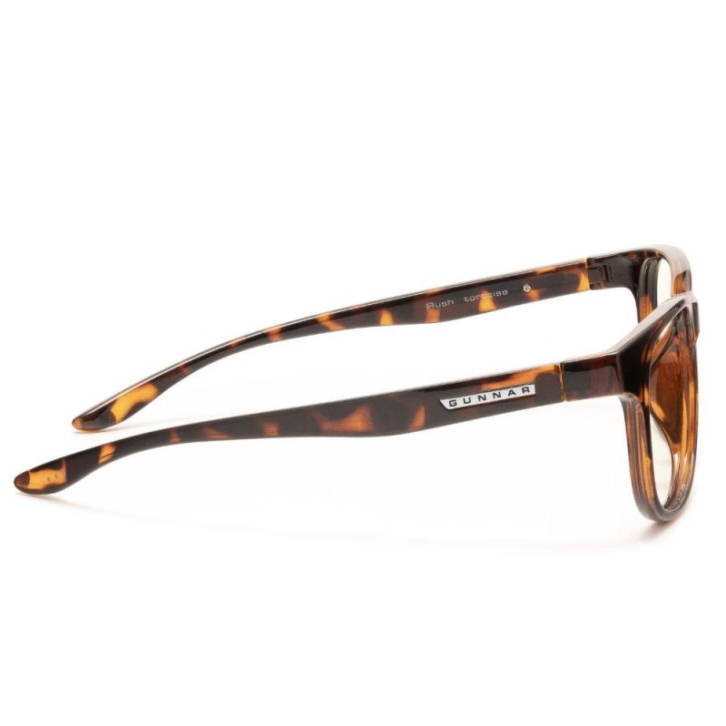 Детски компютърни очила GUNNAR Rush Kids 12+, Clear Natural, Кехлибар - Image 3