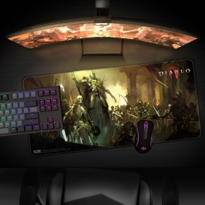 Геймърски пад Diablo IV - Skeleton King, XL - Image 3