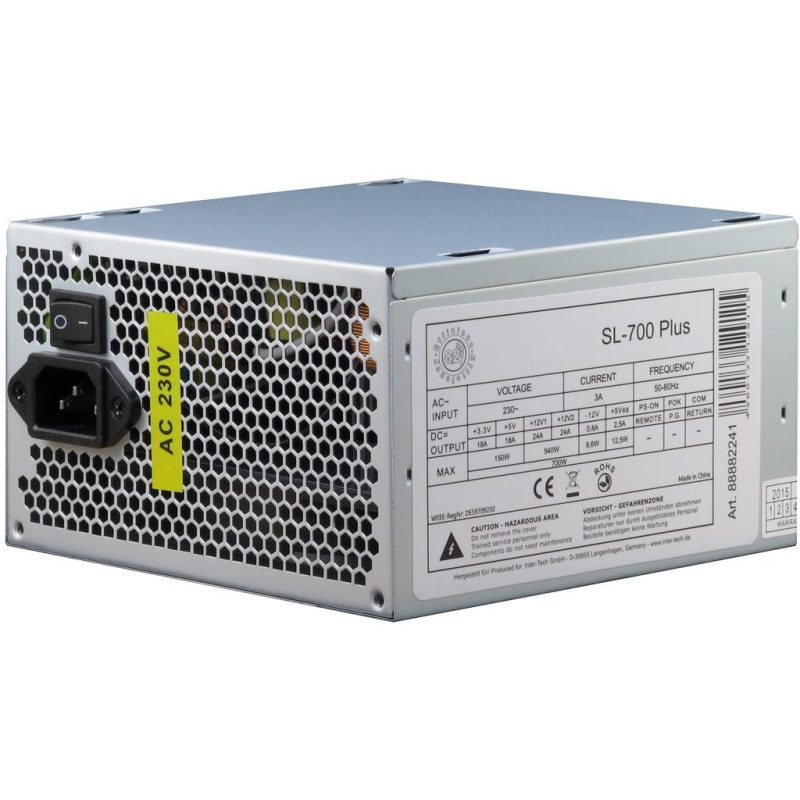Захранващ блок Inter-Tech SL-700 PLUS, 700W, ATX - Image 2
