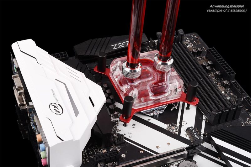 Воден блок за процесор Alphacool Eisblock XPX CPU, polished clear version - Image 4