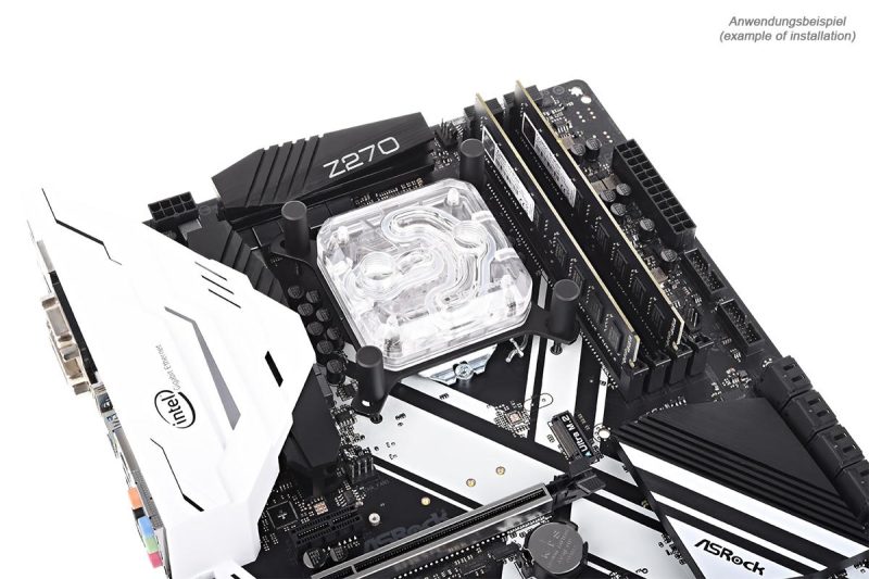 Воден блок за процесор Alphacool Eisblock XPX CPU, polished clear version - Image 14