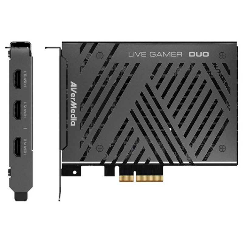 Вътрешен кепчър AVerMedia LIVE Gamer DUO, PCIe - Image 2