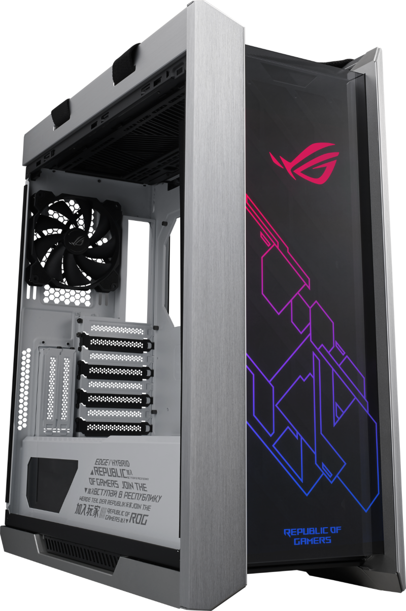 Кутия ASUS ROG Strix Helios White Edition, ATX/EATX, Mid Tower, Aura Sync RGB - Image 2