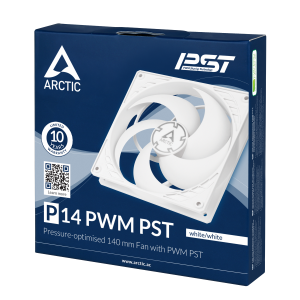 Вентилатор ARCTIC P14 PWM PST White/White - Image 4