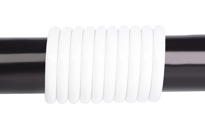 Тръба Alphacool AlphaTube HF, 16/10 (3/8"ID), UV, 3м, Бяла, Retailbox - Image 2