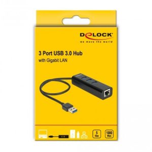 USB хъб, 4 порта, DELOCK-62653 - Image 2