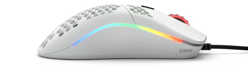 Геймърска мишка Glorious Model O (Matte White) - Image 5
