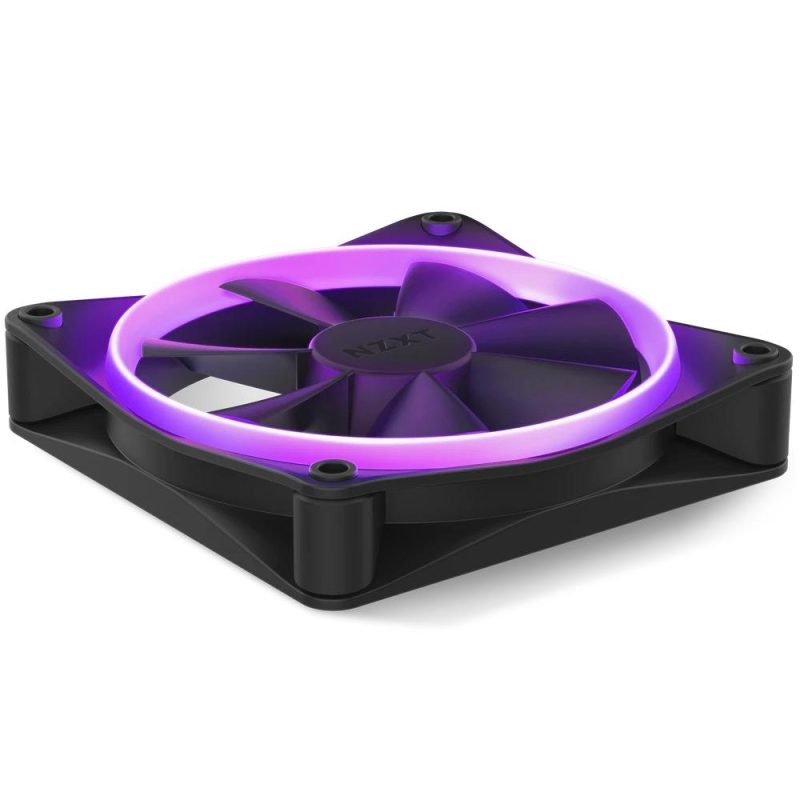 Вентилатор NZXT F120 RGB Черен - Image 4