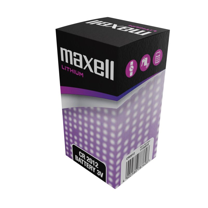 Бутонна батерия литиева MAXELL CR2012 3 V - Image 6