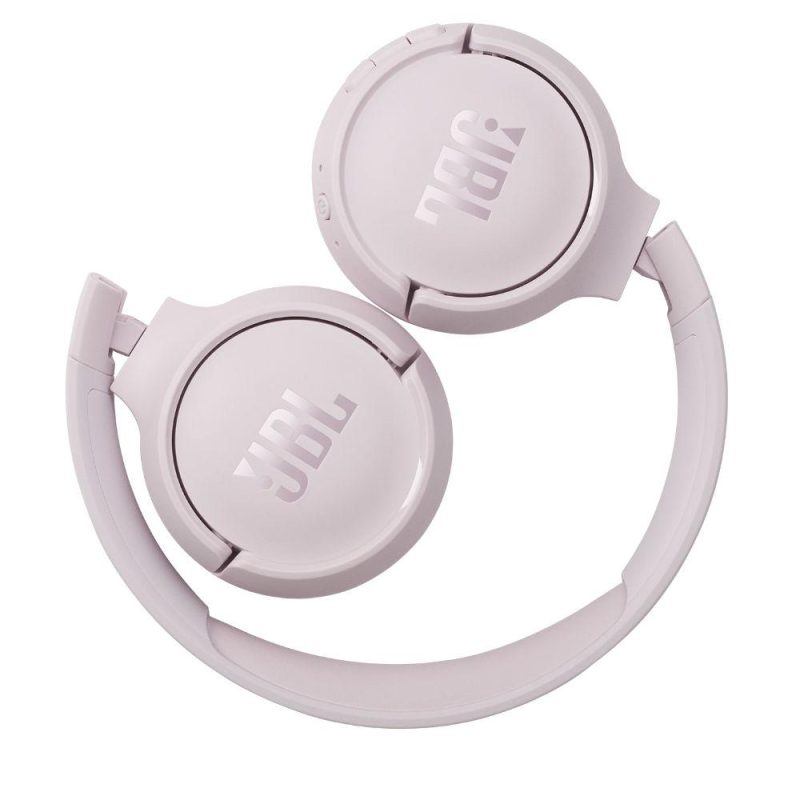 Слушалки on-ear JBL T510BT, Розови - Image 5