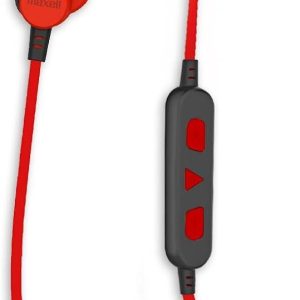 Блутут слушалки тапи MAXELL BT100 SOLID, Червени