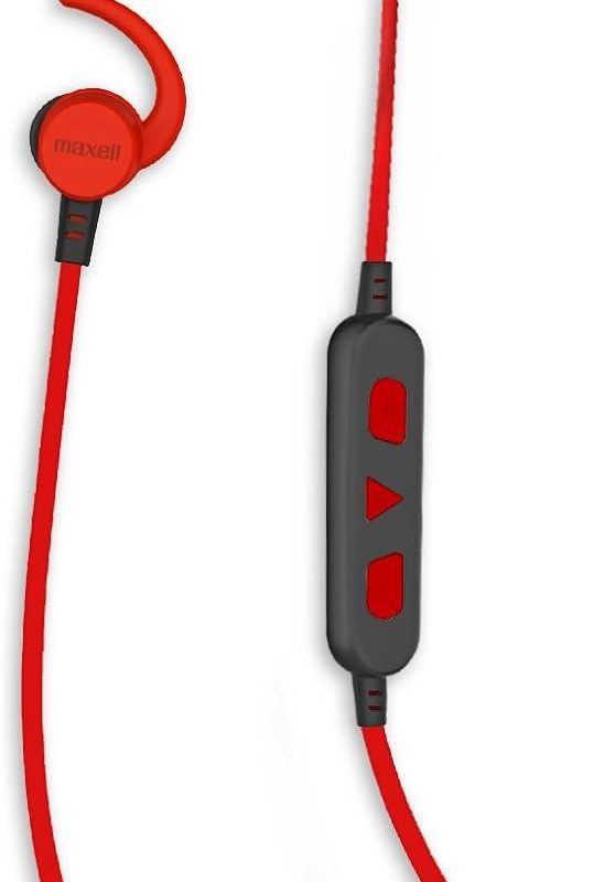 Блутут слушалки тапи MAXELL BT100 SOLID, Червени