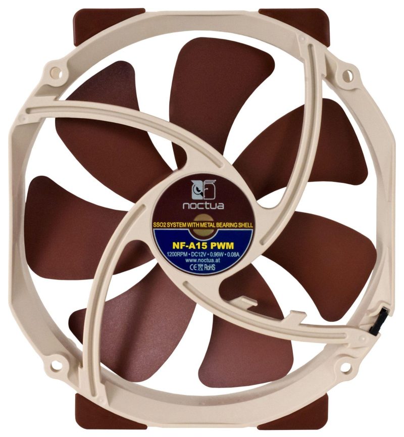 Вентилатор Noctua NF-A15 PWM 150x140x25mm - Image 3