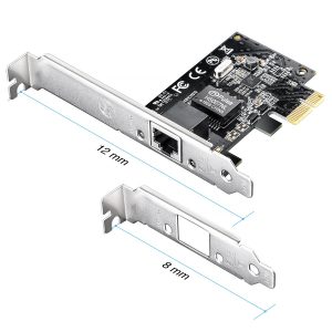 Мрежова карта Cudy PE10, PCIe, 3-бандов, 1 x 10/100/1000 Mbps - Image 2