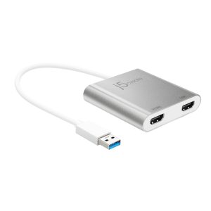 Адаптер j5create JUA365, За 2 монитора, USB-C - HDMI - Image 2