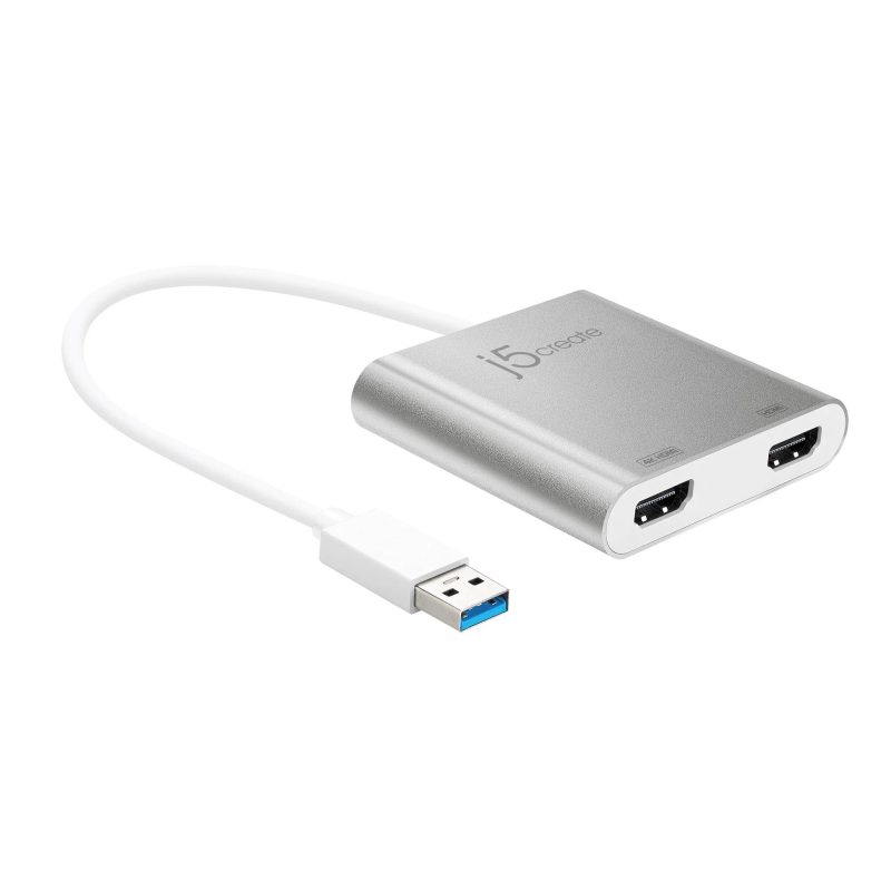 Адаптер j5create JUA365, За 2 монитора, USB-C - HDMI - Image 2
