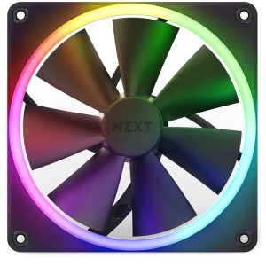 Вентилатор NZXT F140 RGB Черен - Image 2