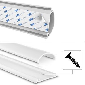 Канал PVC за скриване на кабел-100х7х2,1 см, 220894 - Image 8