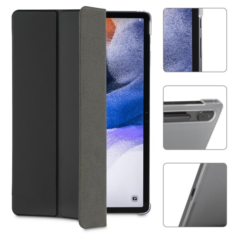 Калъф за таблет HAMA Fold Clear, За Samsung Galaxy Tab S7 FE/S7+/S8+ 12.4", Място за писaлка(S-pen), 217134 - Image 10