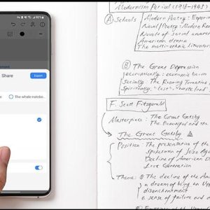 Дигитален бележник и графичен таблет 2 в 1 HUION /Хюйън/ Note X10 - Image 5