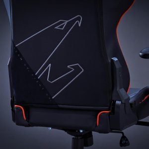 Геймърски стол Gigabyte Aorus AGC310, Черно и Оранжево - Image 11