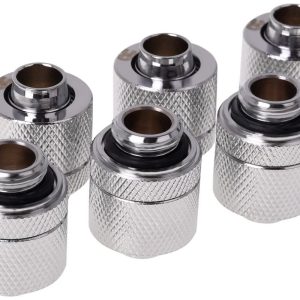 Фитинг Alphacool HF, Удължител, 13/10mm, G1/4, Сребрист, 6 броя - Image 2