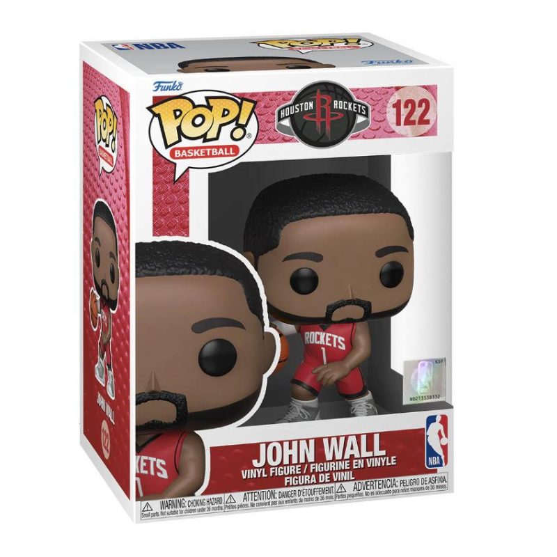 Фигурка Funko POP! Basketball NBA: Rockets - John Wall (Red Jersey) #122 - Image 2