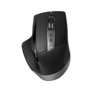 Безжична оптична мишка RAPOO MT750S, Multi-mode, Bluetooth & 2.4Ghz, Черена - Image 2