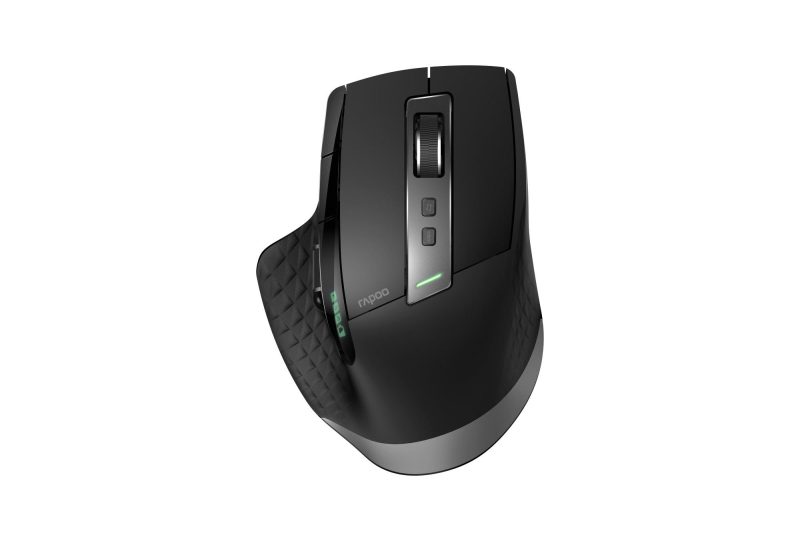 Безжична оптична мишка RAPOO MT750S, Multi-mode, Bluetooth & 2.4Ghz, Черена - Image 2