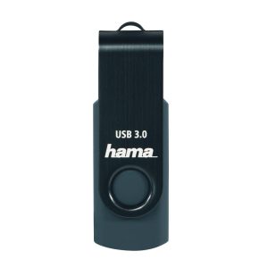 USB памет HAMA Rotate, 64GB, USB 3.0 70 MB/s, Петролно синьо - Image 2