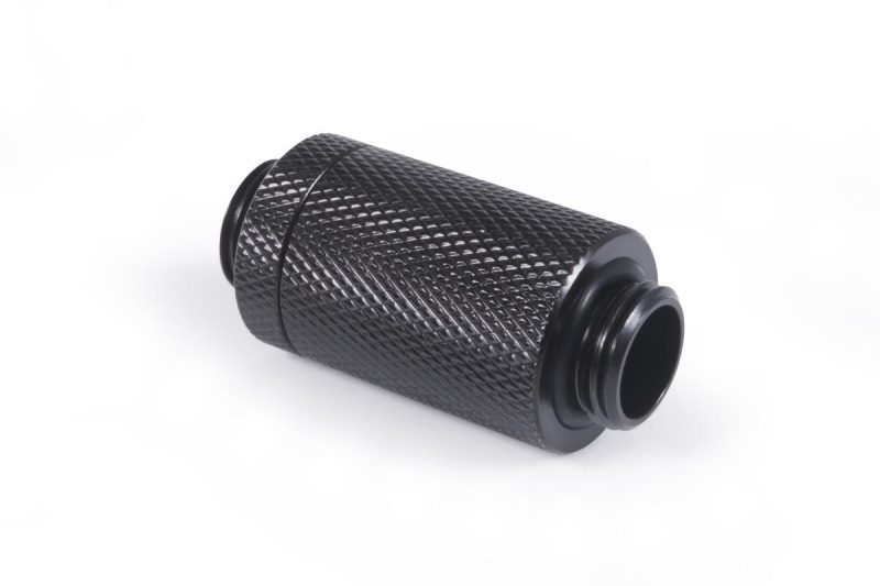 D-Plug Alphacool ES, 31.5mm, G1/4 AG auf G1/4 AG, Черен мат - Image 2