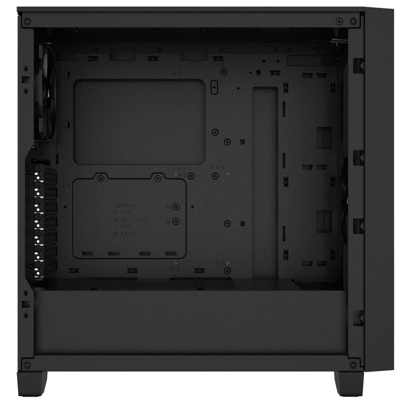 Кутия Corsair 3000D Airflow Mid Tower, Tempered Glass, Черна - Image 4