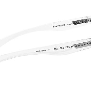Компютърни очила GUNNAR Intercept Crystal, Clear, Бял - Image 3