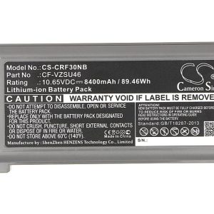 Батерия за лаптоп Panasonic Toughbook CF-30, CF-31, CF-53  CF-VZSU46   10,65V 8400mAh CAMERON SINO