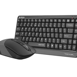 Комплект клавиатура и мишка A4TECH Fstyler FGS1110Q, Безжичен, Сива - Image 4