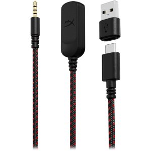 Геймърски слушалки HyperX Cloud III, Микрофон, Черно/Червено - Image 5