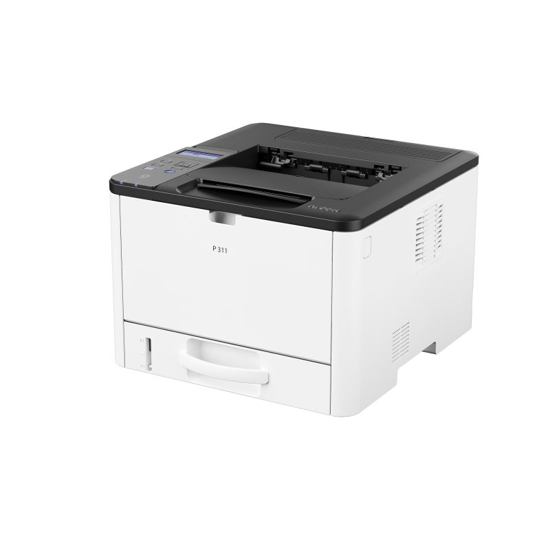 Лазерен принтер RICOH P311, USB, LAN, A4, 7000 ст. стартов тонер, 32 ppm