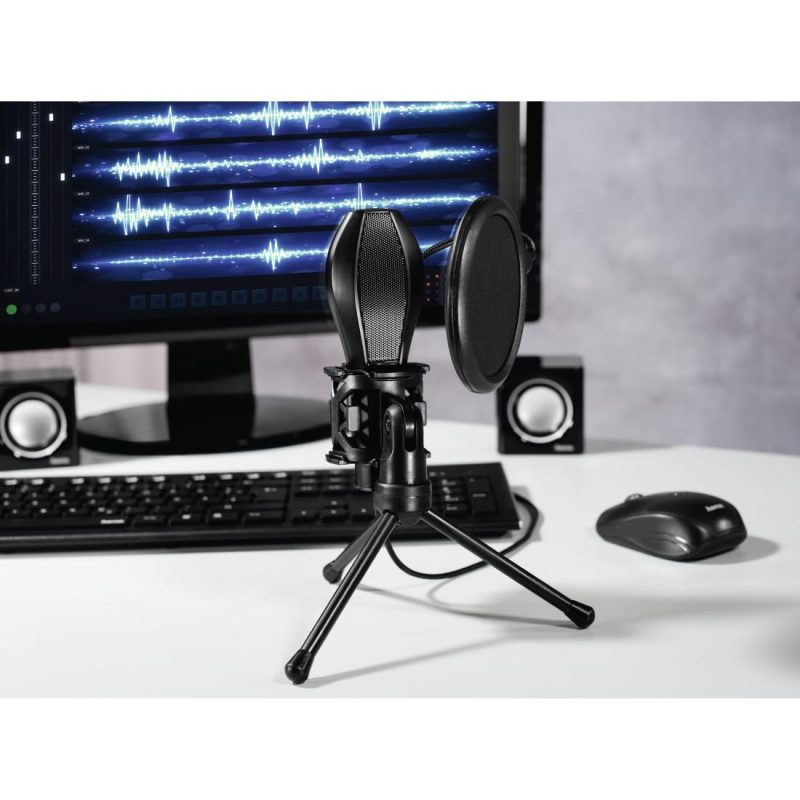 Настолен микрофон HAMA MIC-USB Stream, 139907 - Image 3