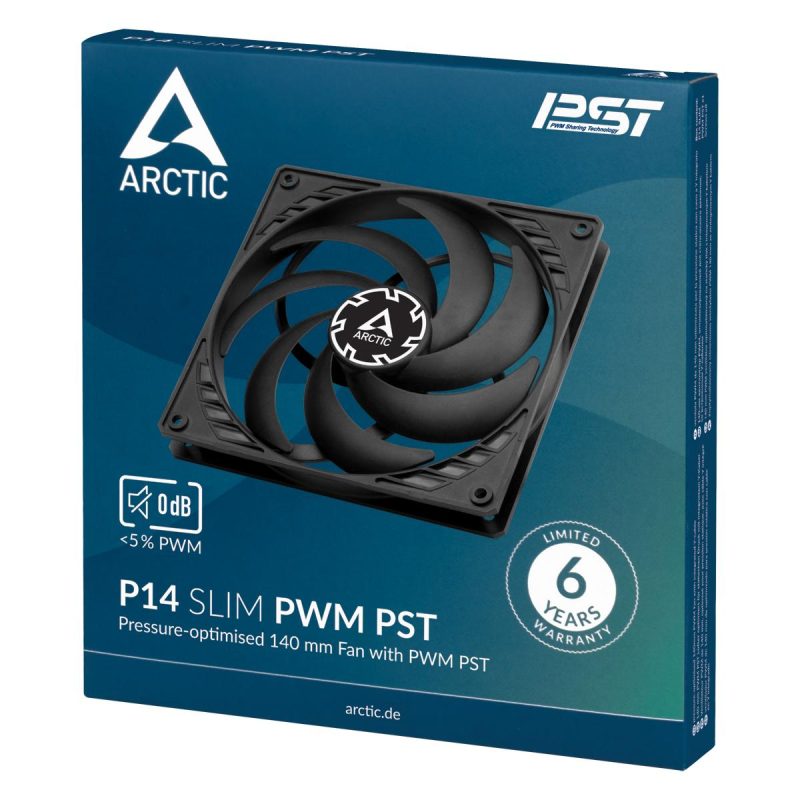 Вентилатор ARCTIC P14 SLIM PWM PST - Image 4
