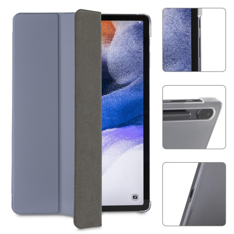 Калъф за таблет HAMA Fold Clear, За Samsung Galaxy Tab S7 FE/S7+/S8+ 12.4", Място за писaлка(S-pen), 217136 - Image 9