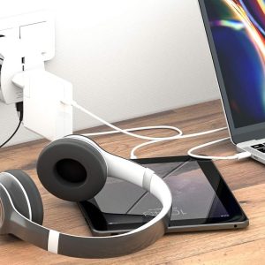 Адаптер SKROSS PRO MUV USB-A, USB-C, 1.302962, World, Бял - Image 4