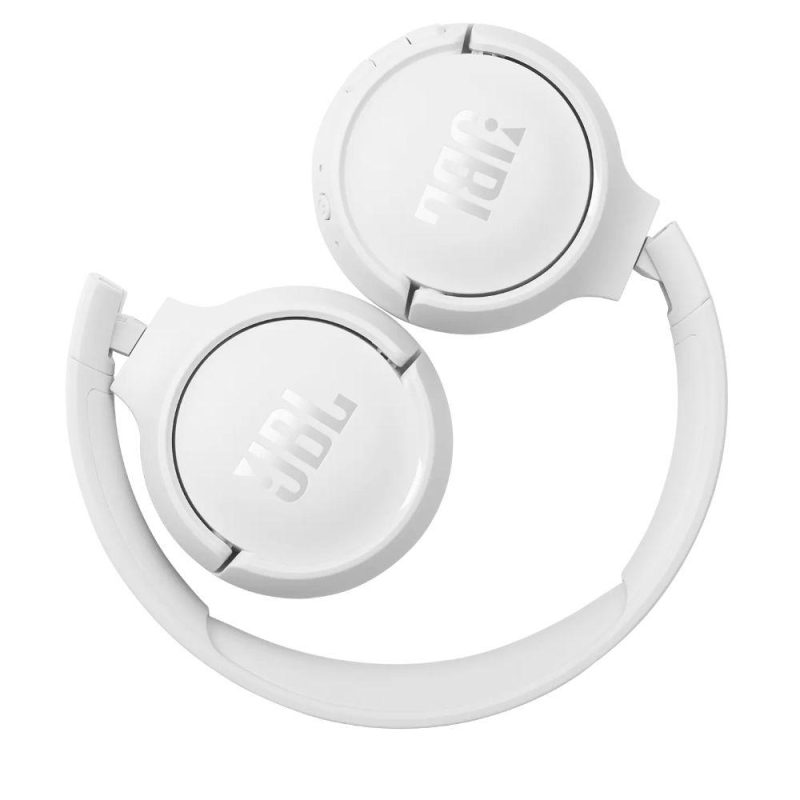 Слушалки on-ear JBL T510BT, Бели - Image 5