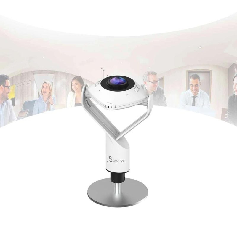 Уеб камера j5create JVCU360 All Around UltraHD,1080p, микрофон, USB, 360° - Image 7