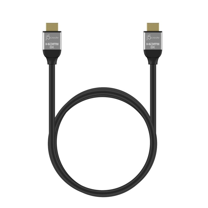 Кабел j5create JDC53, HDMI мъжко - HDMI мъжко, 8K, 48 Gbps, 2 m - Image 3