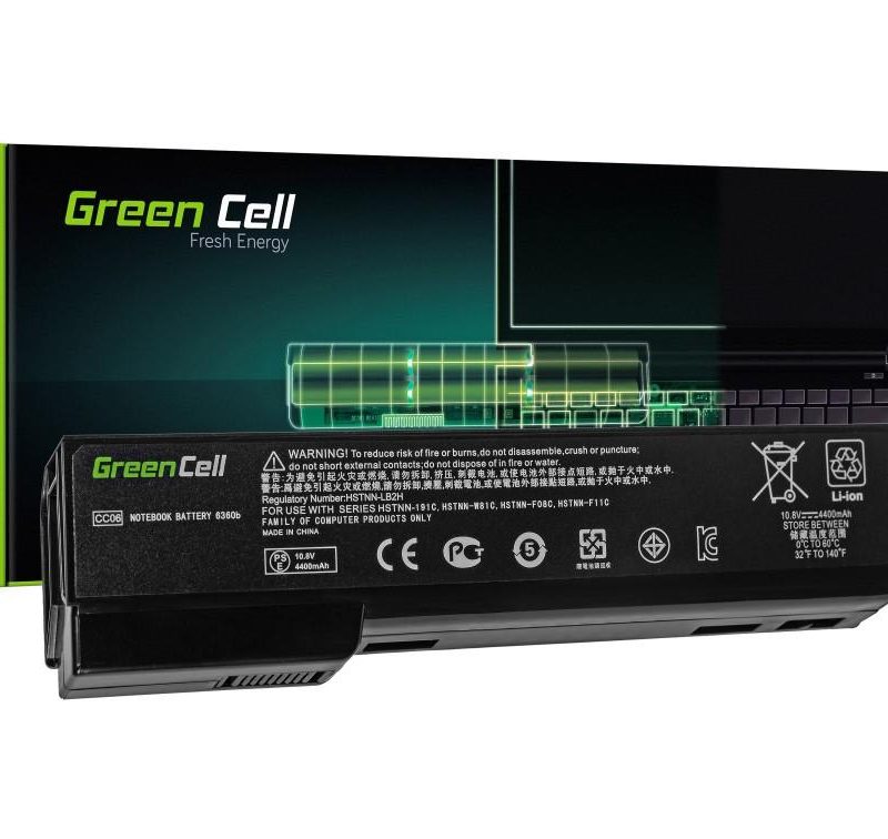 Батерия за лаптоп GREEN CELL, HP Mini 110-3000 110-3100 ProBook 6300 LB2F, 10.8V, 4400mAh
