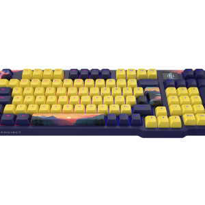 Геймърскa механична клавиатура Dark Project 98A Sunset RGB  - G3MS Sapphire Switches, PBT - Image 2