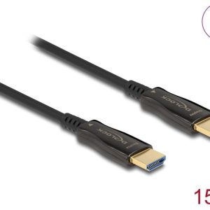 Оптичен кабел Delock, HDMI 8K, 60 Hz, 15 m - Image 2