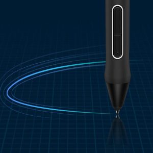 Графичен таблет HUION Inspiroy Keydial KD200, USB-C, Bluetooth, Metal Grey - Image 10